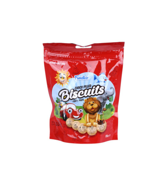 Fundiez Choco Filled Biscuits Party Pack 131g