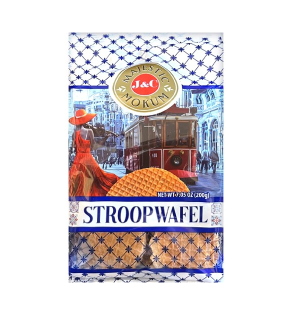Majestic Mokum Stroopwafel Wafel Karmelowy 200g