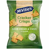 McVitie's Cracker Chips Sour Cream & Chive 110g