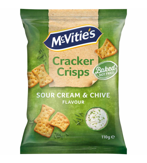 McVitie's Cracker Chips Sour Cream & Chive 110g