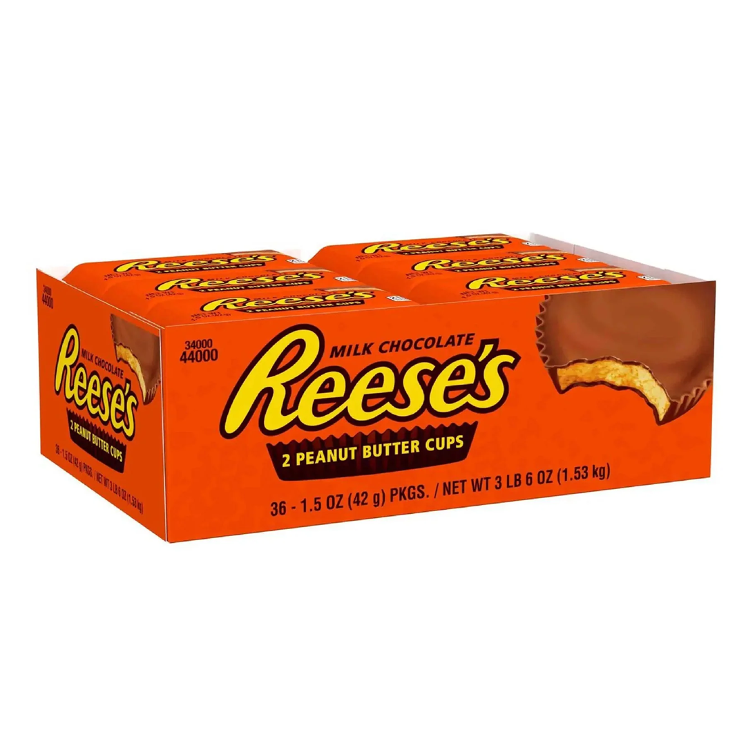 Reese's 2 Peanut Butter Cups Box 36x42g