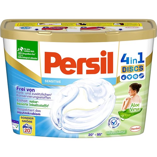 Persil 4in1 Discs Sensitive 20p 500g