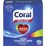 Coral Optimal Color Care Proszek 20p 1,4kg