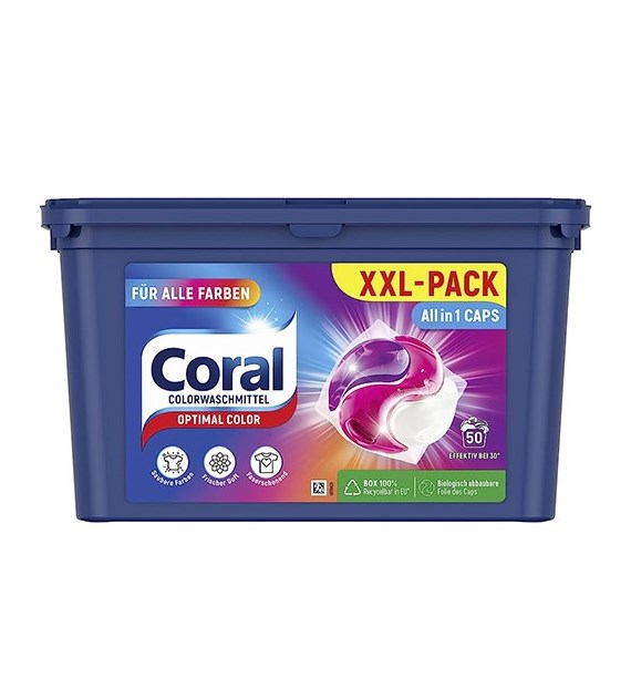 Coral All in 1 Optimal Color Caps 50p 1060g