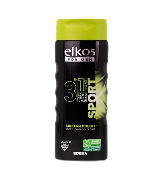Elkos Men 3in1 Sport Birken Extrakt Gel 300ml
