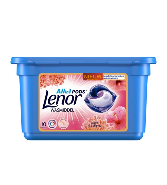 Lenor All in 1 Pods Pioen & Hibiscus 10p 238g