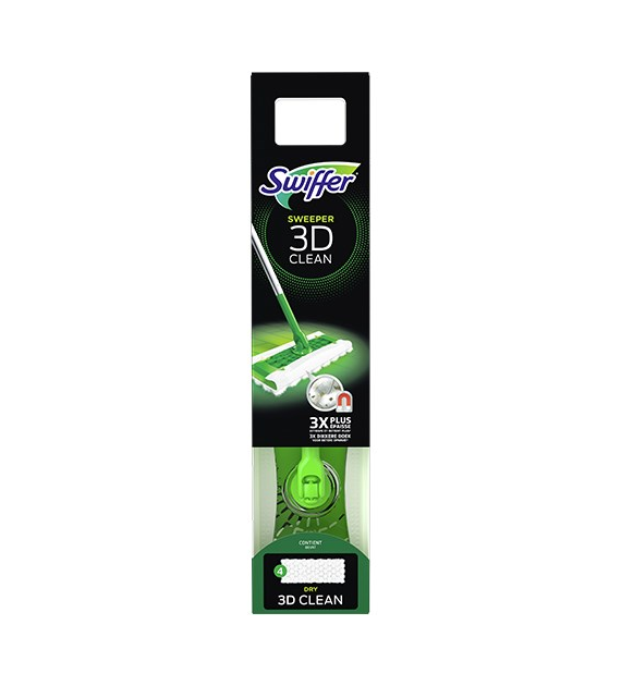 Swiffer Sweeper 3D Clean Mop + 4 Ściereczki