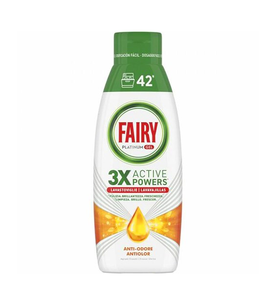 Fairy Platinum Gel Anti-Odore 42 Cykle 840ml