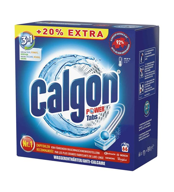 Calgon 3in1 Power Tabs 66szt 858g