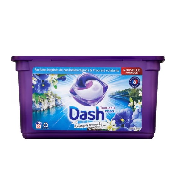 Dash Tout-en-1 Lenor Pods Calangues Prov 32p 745g