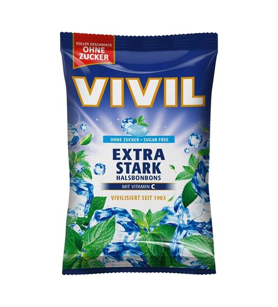 Vivil Ohne Zucker Extra Stark Cukierki 120g