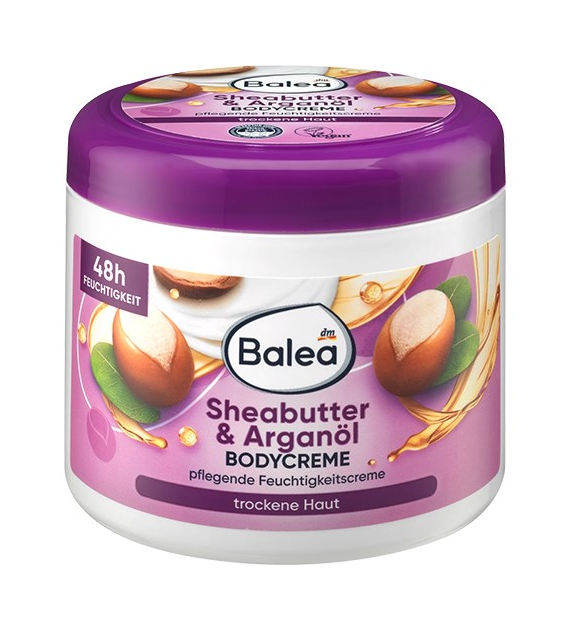 Balea Bodycreme Sheabutter Arganol 500ml