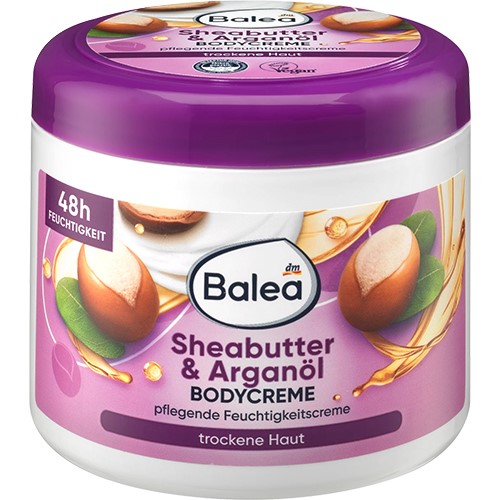 Balea Bodycreme Sheabutter Arganol 500ml