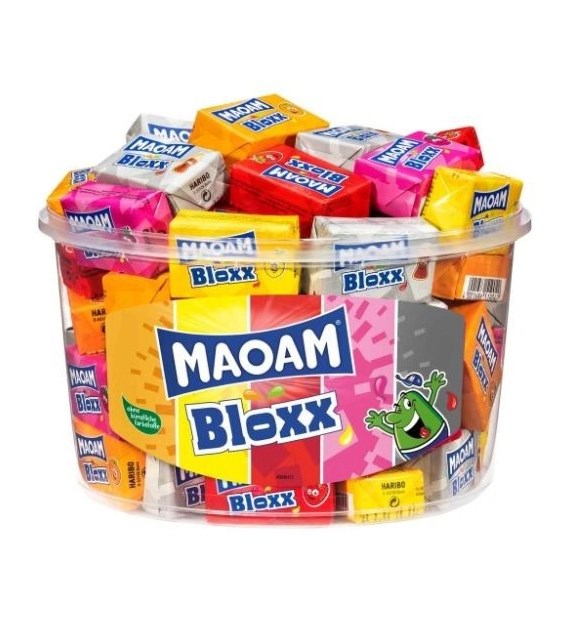 Maoam Bloxx Cukierki 50szt 1,1kg