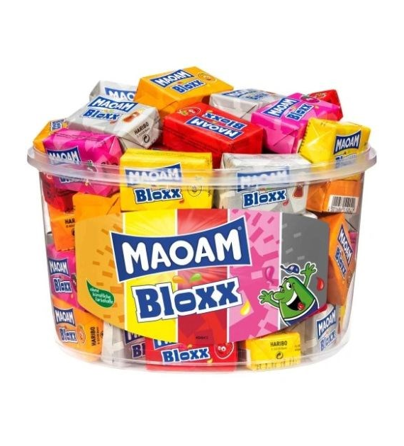 Maoam Bloxx Cukierki 50szt 1,1kg