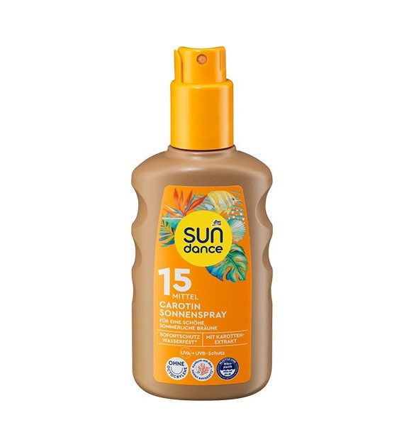 Sun Dance 15 Carotin Sonnenspray do Opalania 200ml