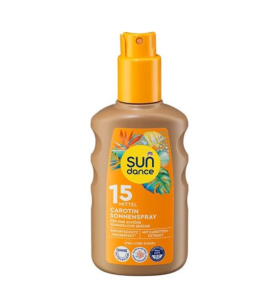 Sun Dance 15 Carotin Sonnenspray do Opalania 200ml
