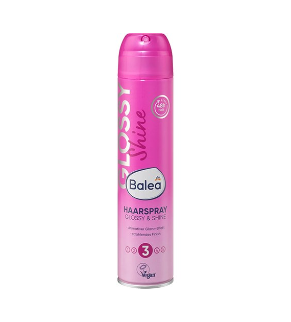 Balea Haarspray  3  Glossy & Shine Lakier 300ml