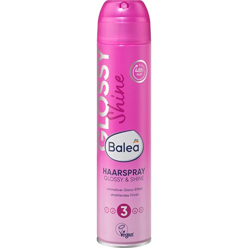 Balea Haarspray  3  Glossy & Shine Lakier 300ml