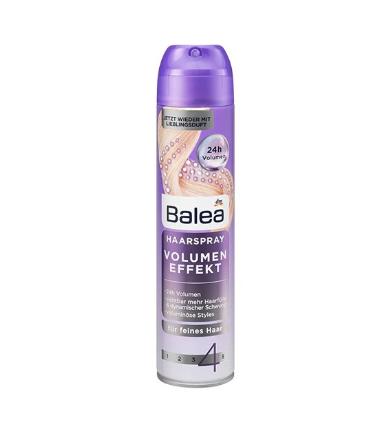 Balea Haarspray  4  Volumen Effekt Lakier 300ml