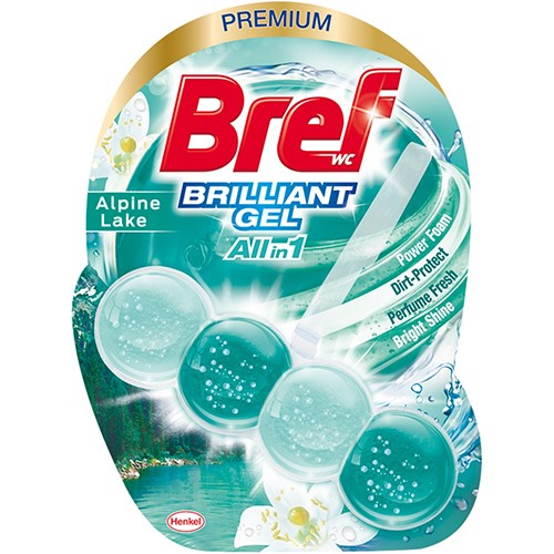 Bref Brilliant Gel Alpine Lake Zawieszka WC 42g