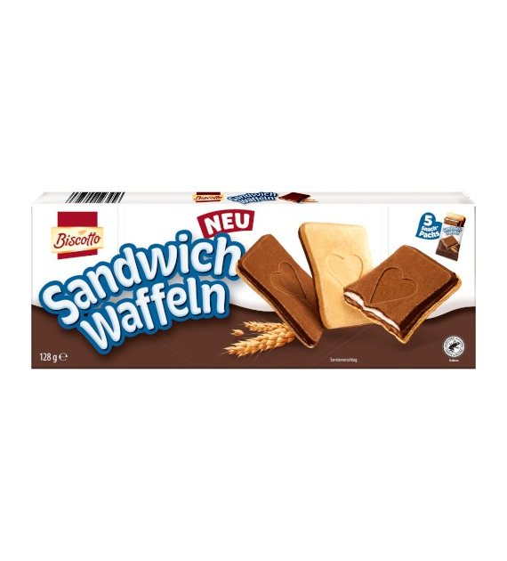Biscotto Sandwich Waffeln 5szt 128g