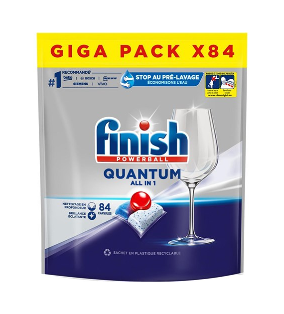 Finish Powerball Quantum All in 1 Tabs 84szt 873g