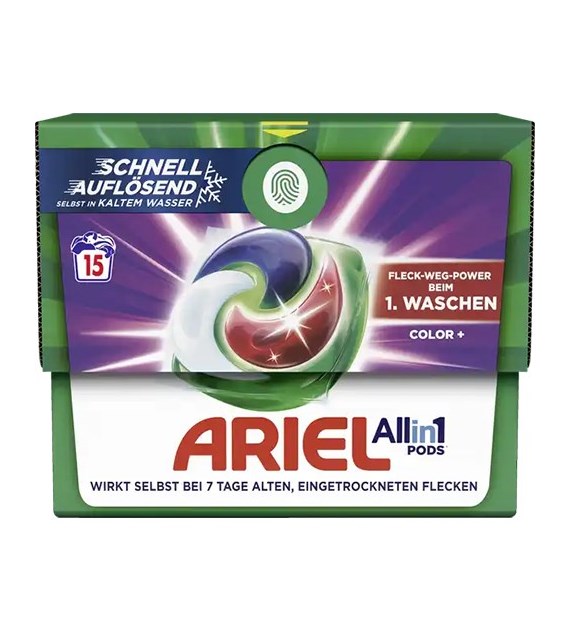 Ariel All in 1 Pods Color+ 15p 306g