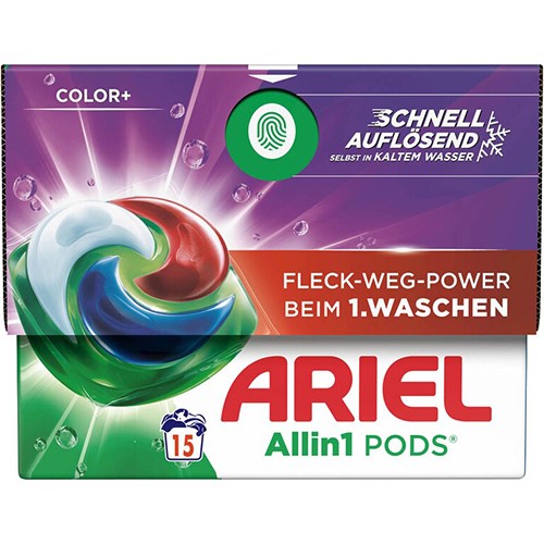Ariel All in 1 Pods Color+ 15p 306g/298g