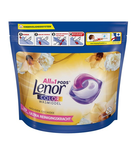 Lenor All in 1 Pods Color Gouden Orchid 39szt 928g