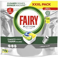 Fairy Platinum All in One Lemon Tabs 108szt 1,6kg