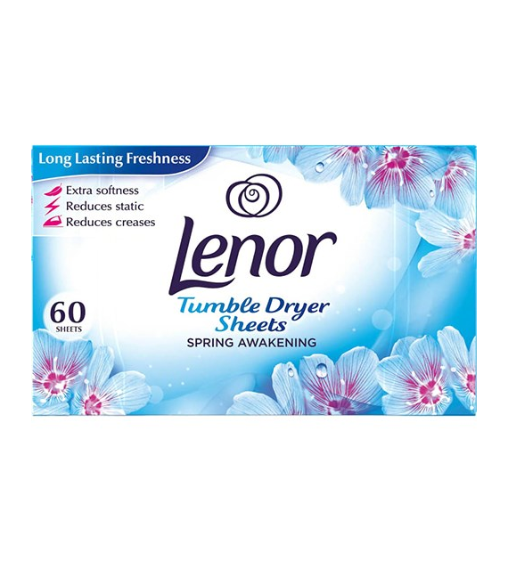 Lenor Tumble Dryer Sheets Spring Awakening 60szt