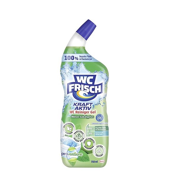 WC Frisch Kraft Aktiv WC Gel Minz Eukalyptus 750ml