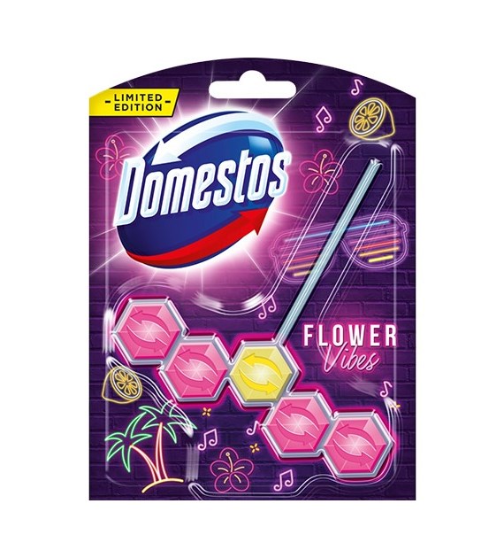 Domestos Flower Vibes WC Zawieszka 55g
