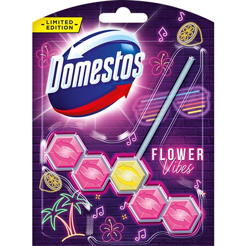 Domestos Flower Vibes WC Zawieszka 55g