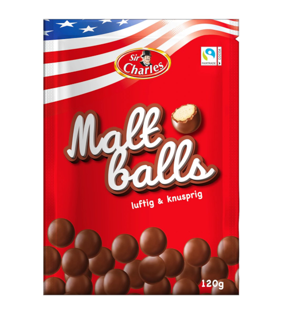 Sir Charles Malt Balls 120g