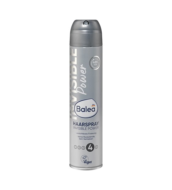 Balea Haarspray  4  Invisible Power Lakier 300ml