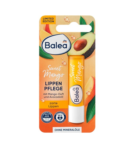 Balea Lippen Pflege Sweet Mango Pomadka 4,8g