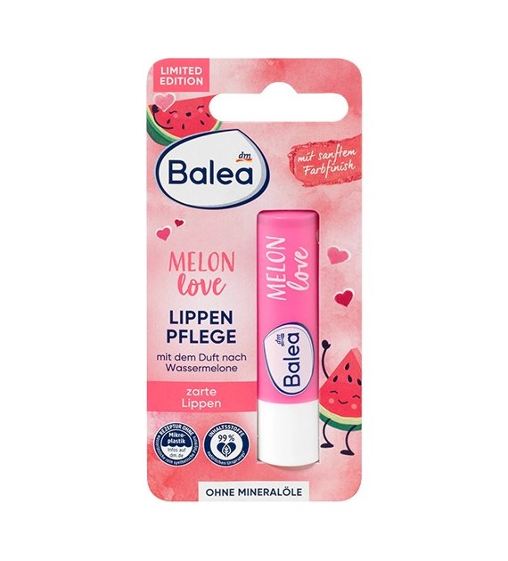 Balea Lippen Pflege Melon Love Pomadka 4,8g
