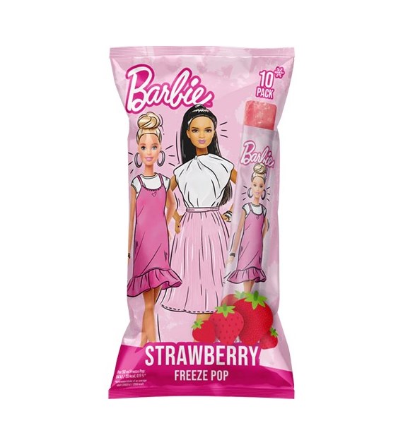 Barbie Freeze Pops Lody Wodne 10st 500ml