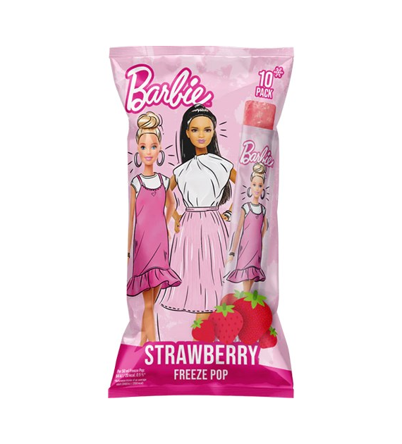 Barbie Freeze Pops Lody Wodne 10st 500ml