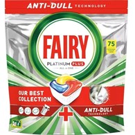 Fairy Platinum Plus Lemon 75szt 1,1kg