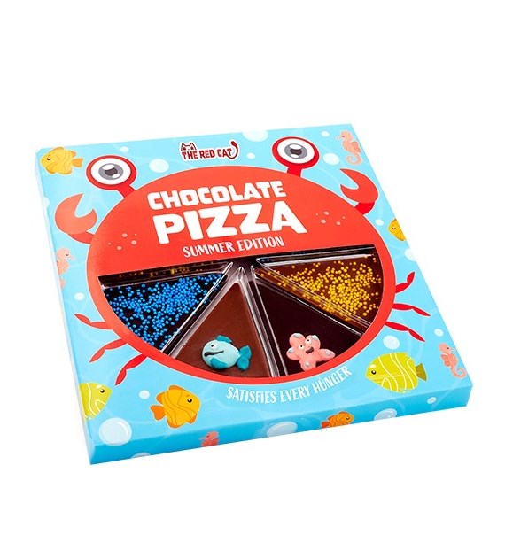 The Red Cat Chocolate Pizza Summer Edition 105g