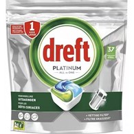 Dreft Platinum All in One Tabs 37szt 551g