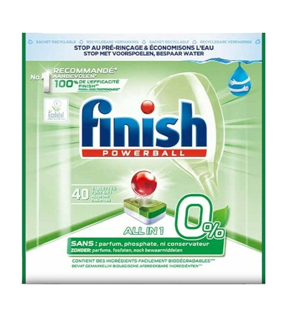 Finish All in 1 Tabs 0% 40szt 640g