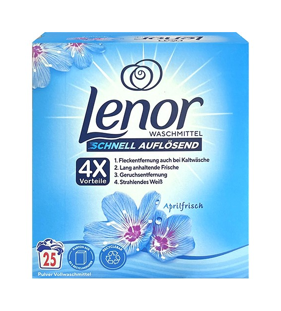 Lenor 4X Universal Aprilfrisch Proszek 25p 1,5kg