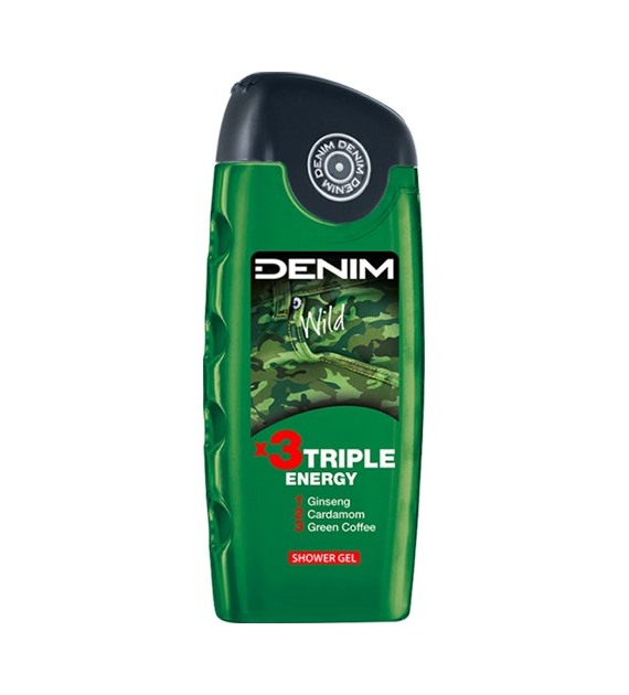Denim Wild Shower Gel 250ml