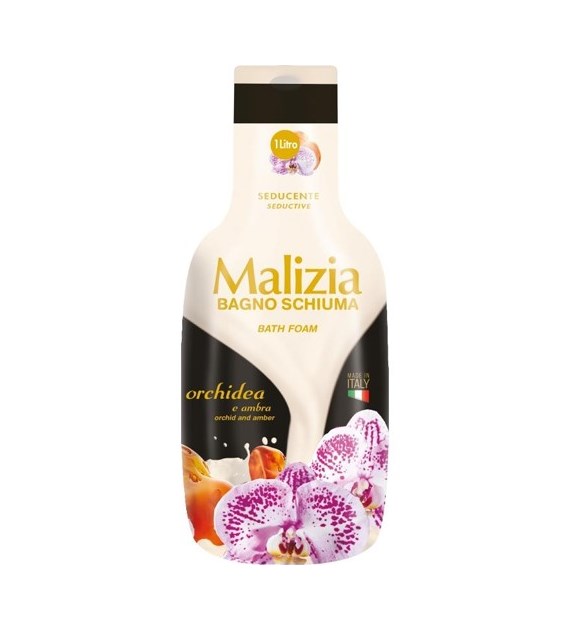 Malizia Bagno Schiuma Orchidea Ambra do Kąpieli 1L