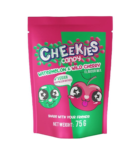 Cheekies Candy Watermelon & Wild Cherry 75g