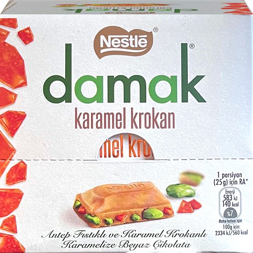 Nestle Damak Karamel Krokan 6x60g 360g